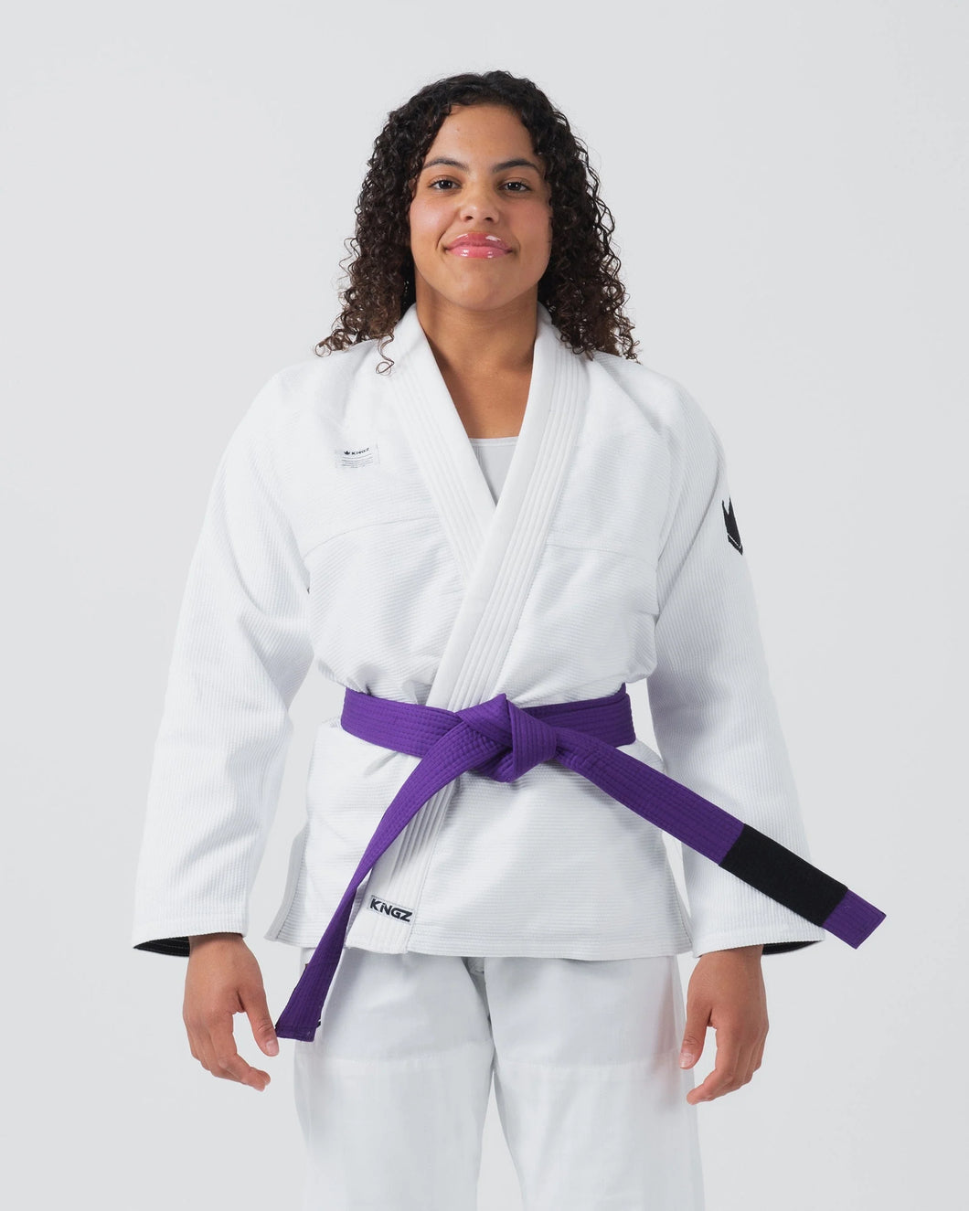 Kimono JJB (Gi) Kingz Kore V2 Women´s -Blanc- 2024 Edition