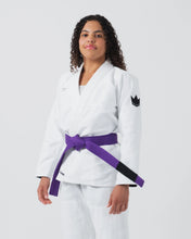 Charger l&#39;image dans la galerie, Kimono JJB (Gi) Kingz Kore V2 Women´s -Blanc- 2024 Edition
