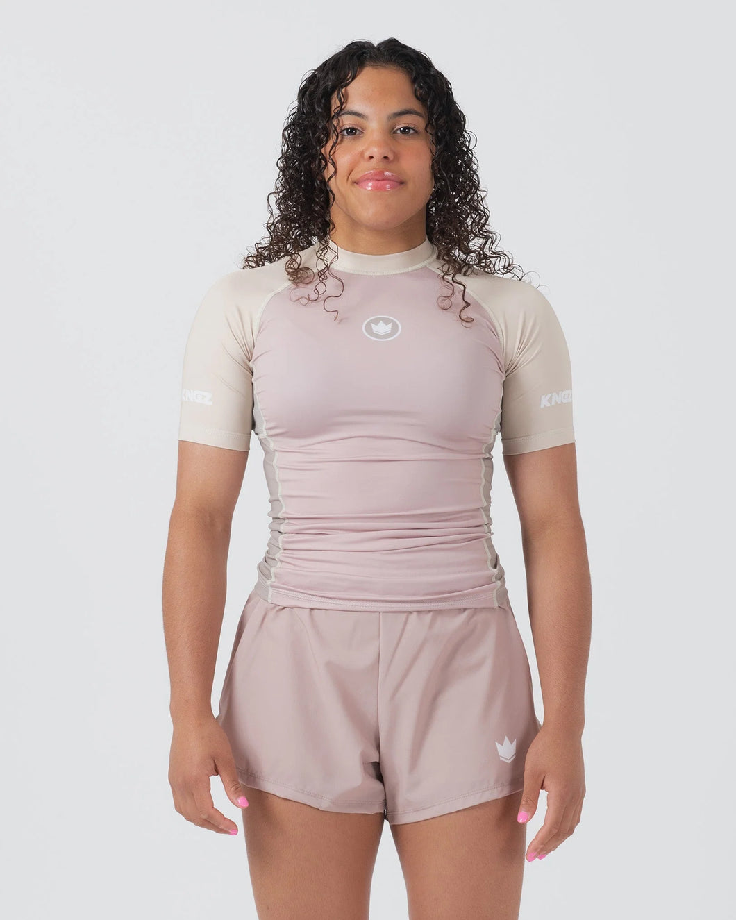 Rashguard Kingz Terra Women´s Short Sleeve- Soil Edition