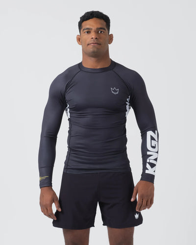 Rashguard Kingz Ranked Performance V2 Long Sleeve - Noir