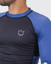 Charger l&#39;image dans la galerie, Rashguard Kingz Ranked Performance V2 Long Sleeve - Bleu
