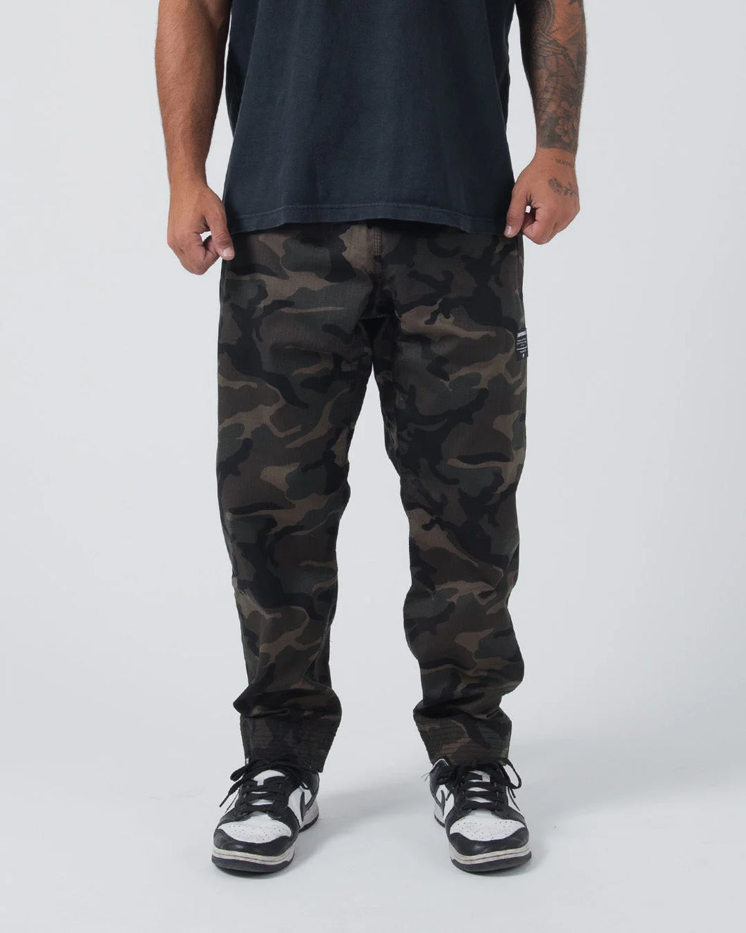 Kingz Casual Rip Stop Gi Pant- Camo