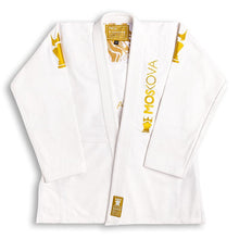 Cargar imagen en el visor de la galería, Kimono BJJ (Gi) Moskova 2024 Limited Edition- Marble Gold White- Adultos
