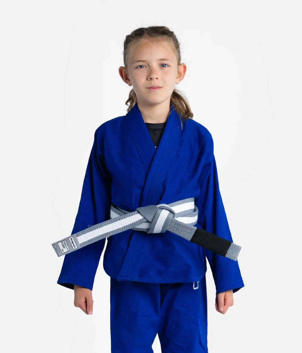 Kimono BJJ ( Gi) Progress Kids The Academy- Azul- CINTURON BLANCO INCLUIDO