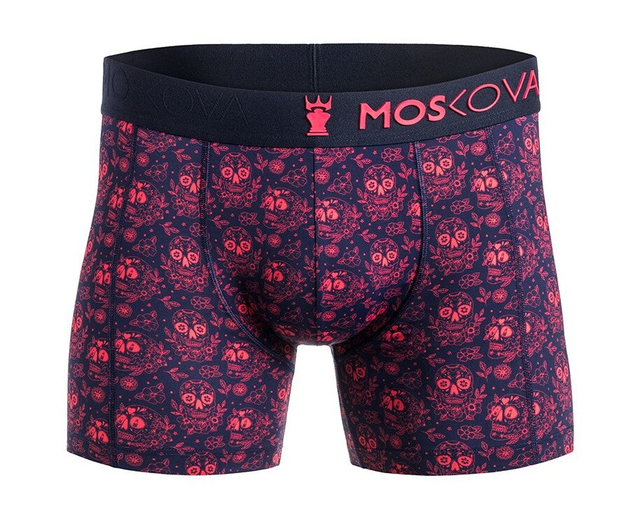 Boxer Moskova M2S Polyamide - Red Skulls