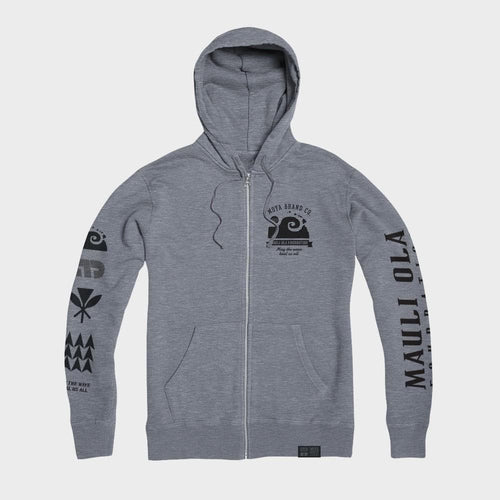 Brand Moya Mauli Ola X Moya Tech Hoodie - Gris foncé