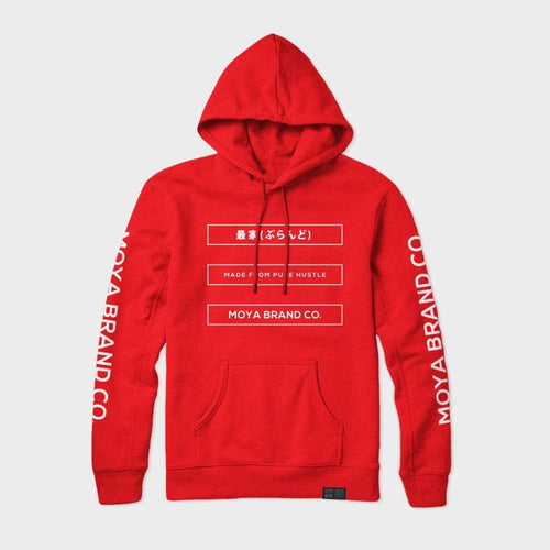 Moya Brand Red Euros Hoodie