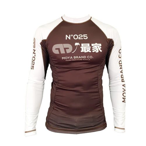 Rashguard Moya Marke Aventador Long Sleeve III - Brown