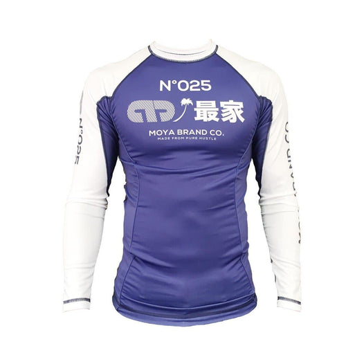 Rashguard Moya Marke Aventador Long Manga III - Blau