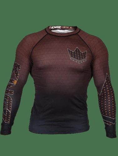 Rashguard Kingz Crown 3.0 Ranked - Marrón