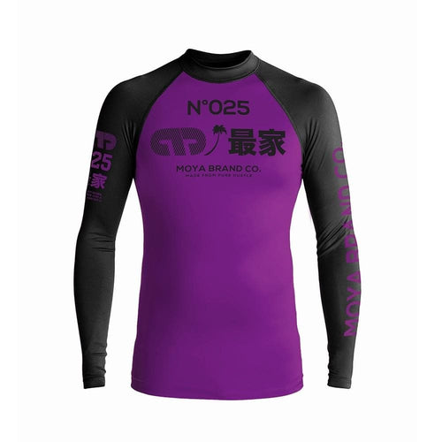 Rashguard Moya Marke Aventador Long Sleeve IV - Lila