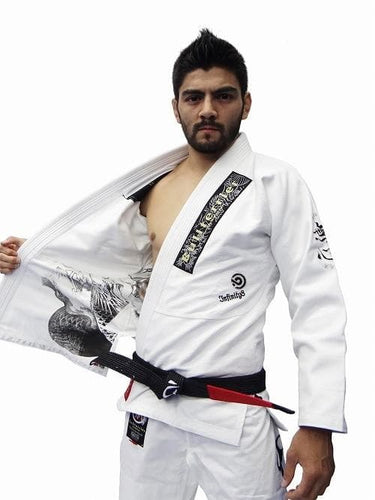 Kimono BJJ (GI) Bullterrier Mushin Ver. 8.0. - Branco