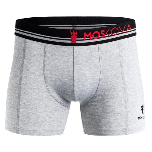 Boxer Moskova M2 Coton - Heather Grey Stripe