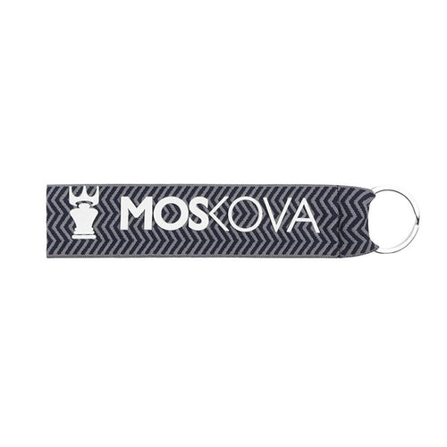 Moskova-Gray White keychain