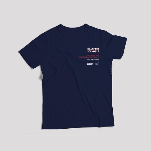 T-shirt bleu Scrable-Navy Scrable-Navy