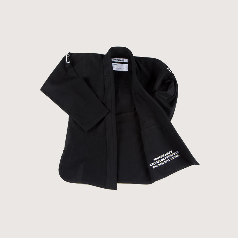  Progress Jiu Jitsu Academy Gi, Ligero BJJ Gi con cinturón  blanco gratis, Kimono BJJ para hombres y mujeres