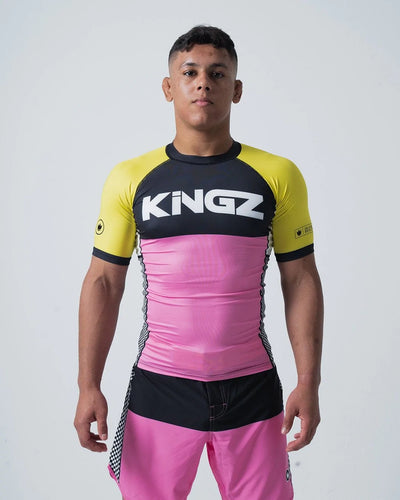 Rashguard Kingz Retro Short Sleeve