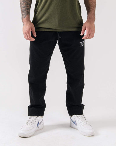 Kingz Casual Cotton Gi Pant- Negro