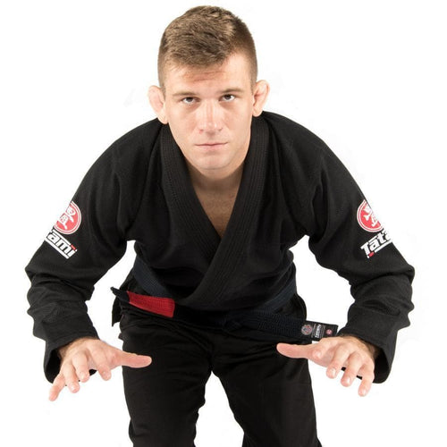 Kimono BJJ (GI) tatami nova minimum 2.0. - Black - White belt included