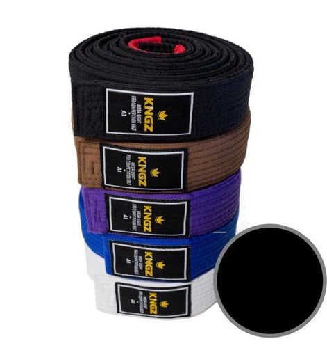 Kingz Mega Light Competition Belts - Black